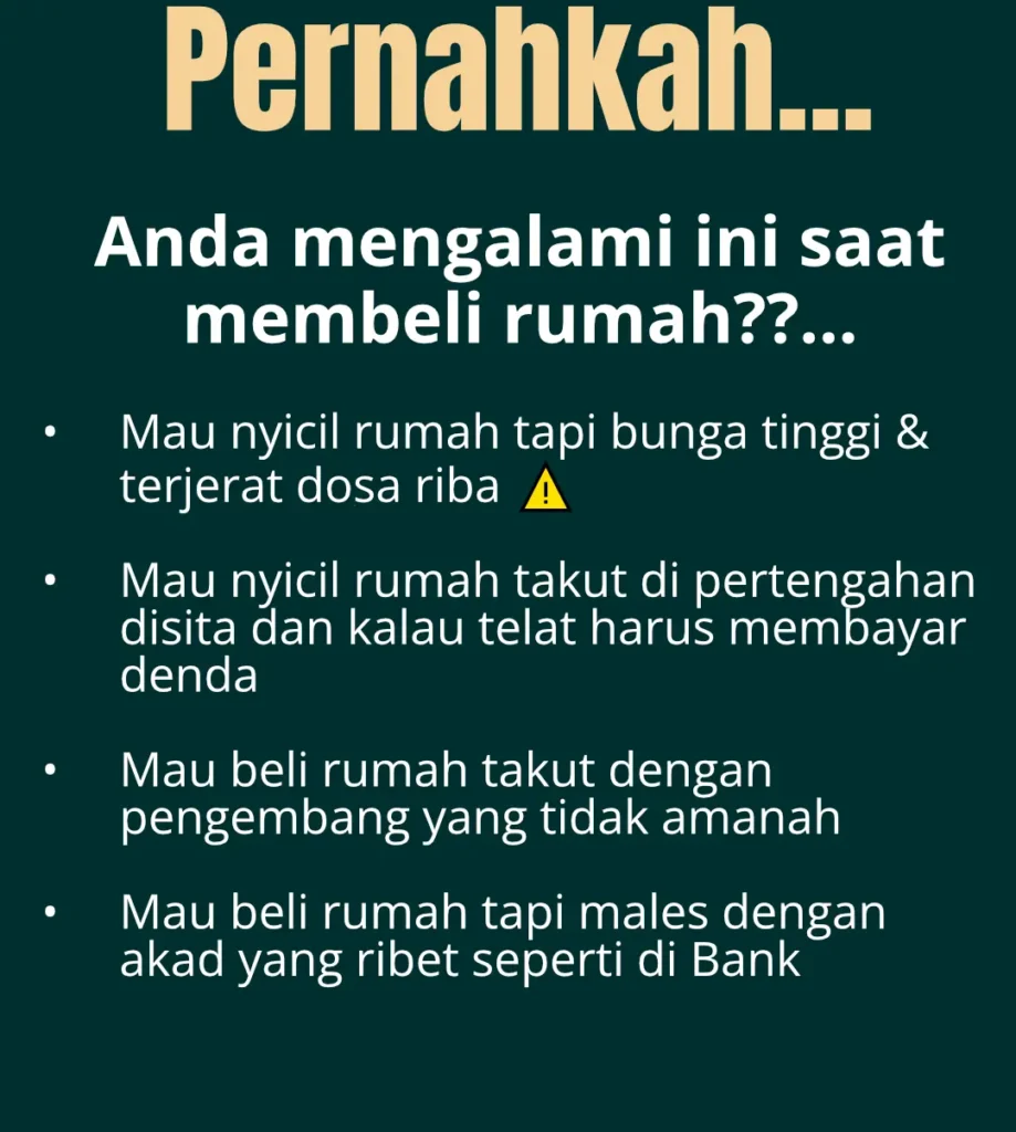 Kredit Rumah Tanpa Bank dan Riba Pekanbaru