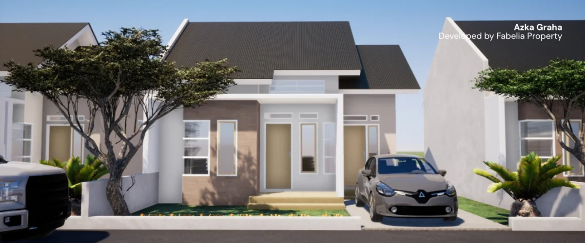 Type 54m² – Perum. Azka Graha