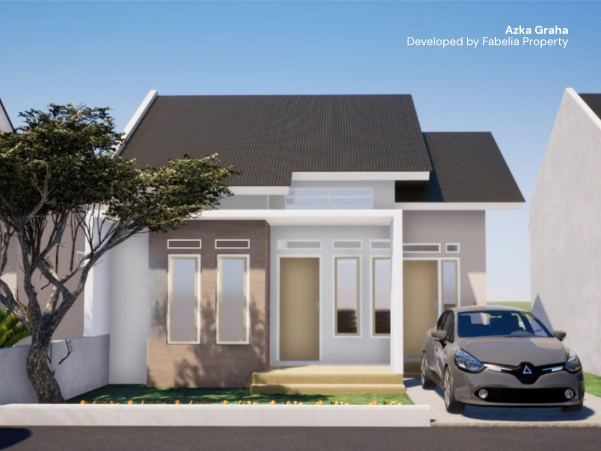 Type 45m² – Perum. Azka Graha