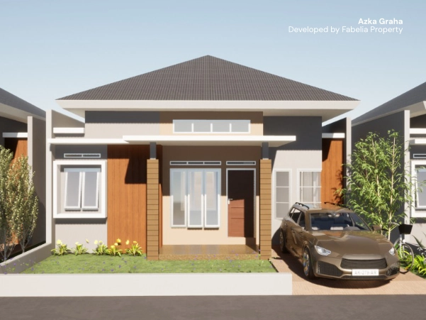 Type 65m² – Perum. Azka Graha