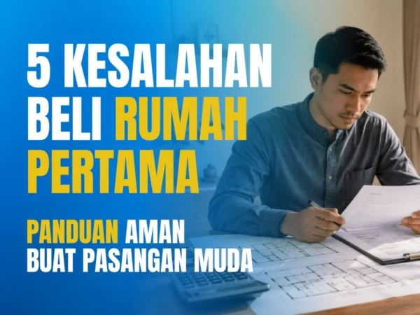 Pasangan muda merasa bingung membuat keputusan saat membeli rumah pertama kali