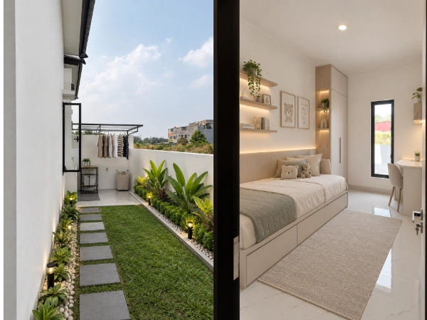 Type Cordoba 65 m² Hunian Syar’i Al Hijrah Cluster Andalusia Pekanbaru
