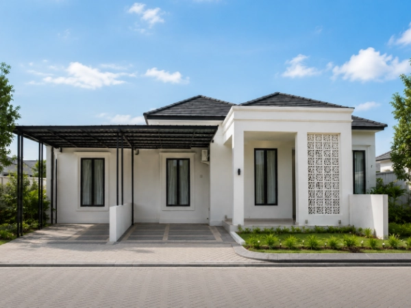 Type Granada 75 m² Hunian Syar’i Al Hijrah Cluster Andalusia Pekanbaru
